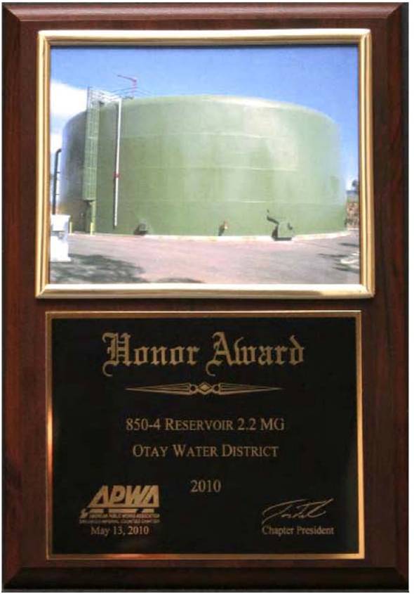 APWA Honor Award 2010
