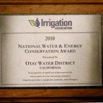 National Water and Energy Conservation Award 2010