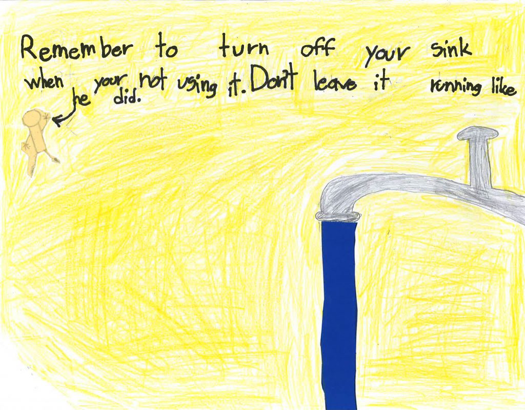 Miguel-Angel Gonzalez, Grade 2, Wolf Canyon Elementary School (third place; K-3 category)
