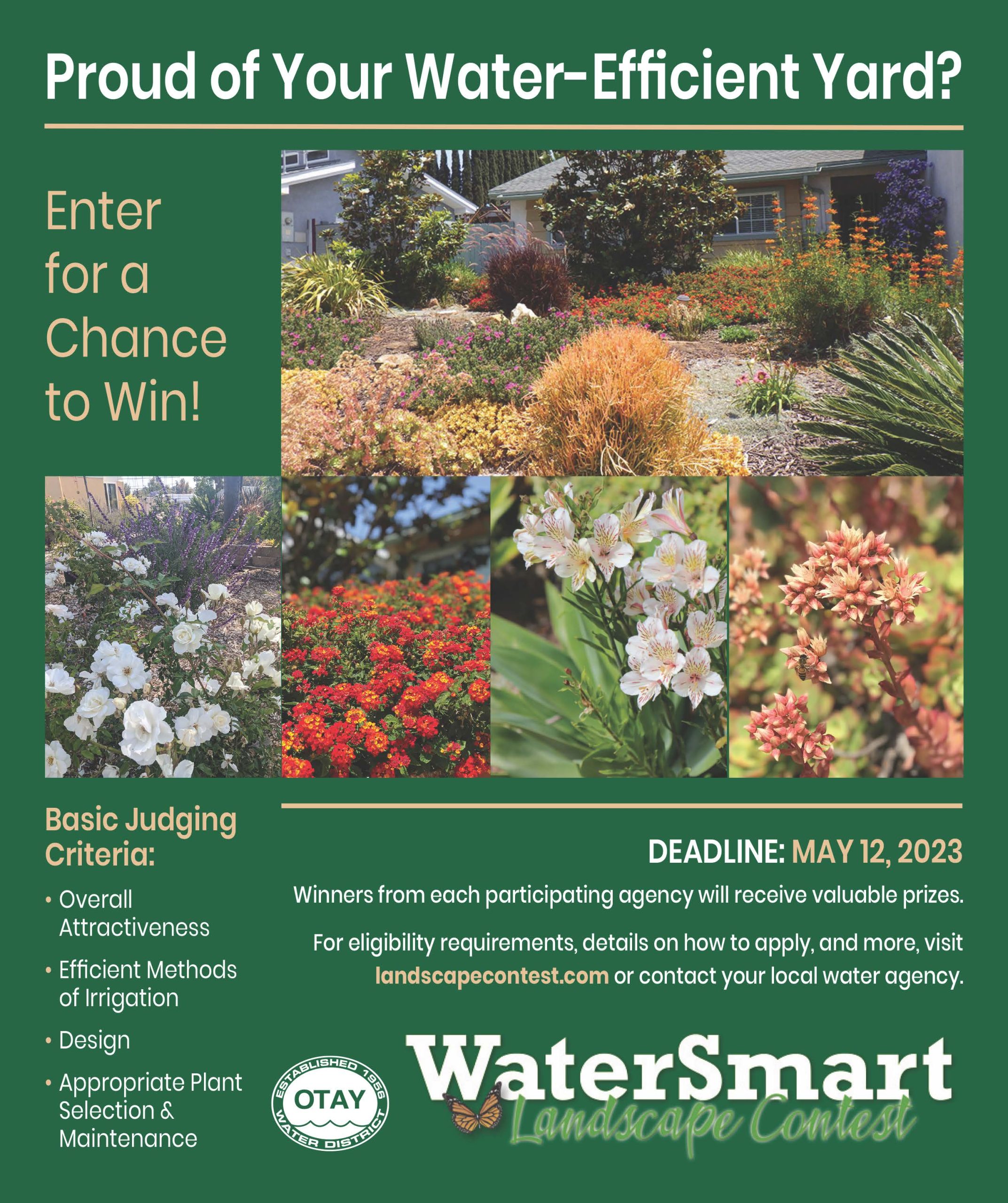WaterSmart Landscape Contest Flyer