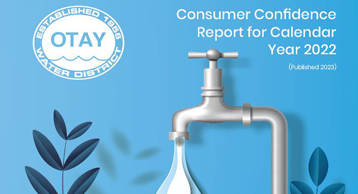 Consumer Confidence Report Cover